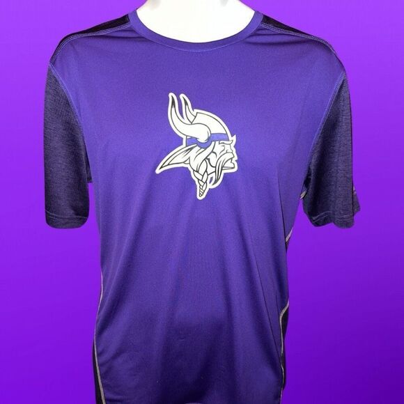 NFL MN Vikings Majestic Cool Base T Shirt Size Large #31 - Picture 1 of 5